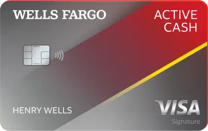 Wells Fargo Active Cash Card | Unlimited 2% Flat Cash Back | $0 Annual Fee